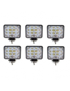 6 Adet 16 Led Kare Off Road... 2
