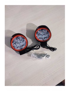 9 LEDLİ Motorsiklet Farı...