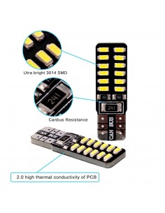 Dipsiz T10 W5W  24 Led... 2